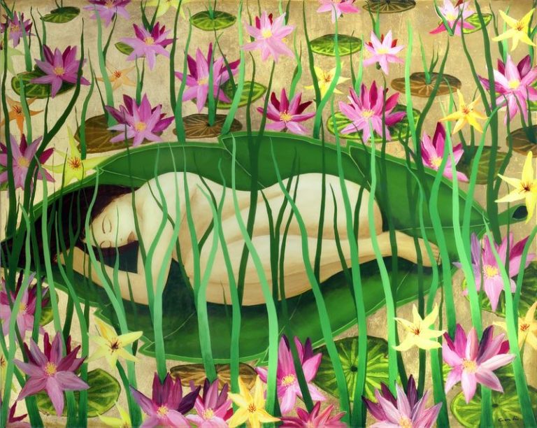 Dreaming in the garden, 2024