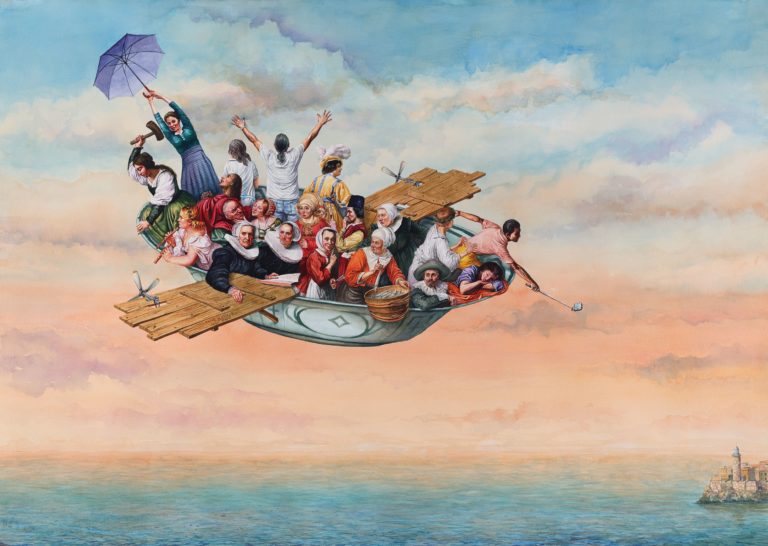 From the series, The ship of fools, 2025