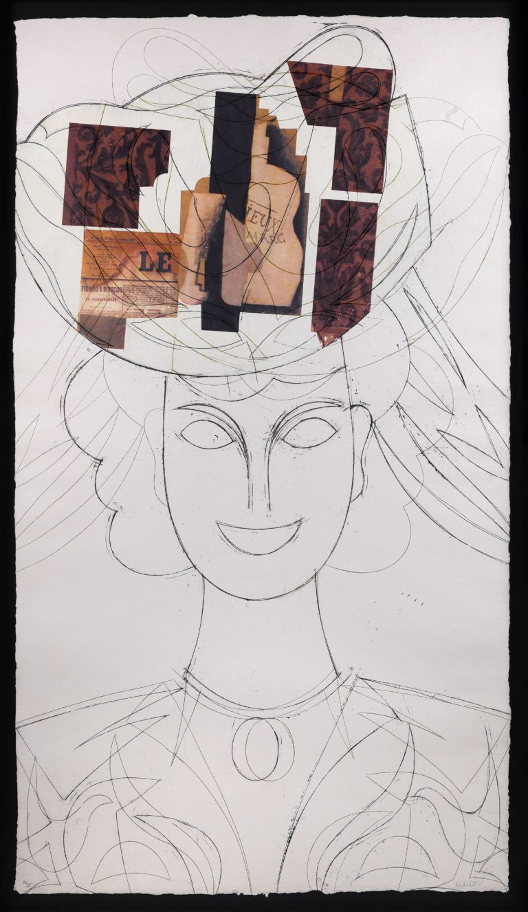 Mujer con Sombrero IV, 2002