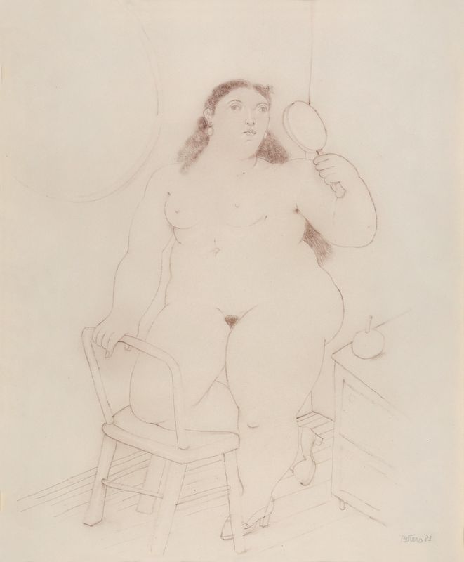 Nude with Mirror 1983