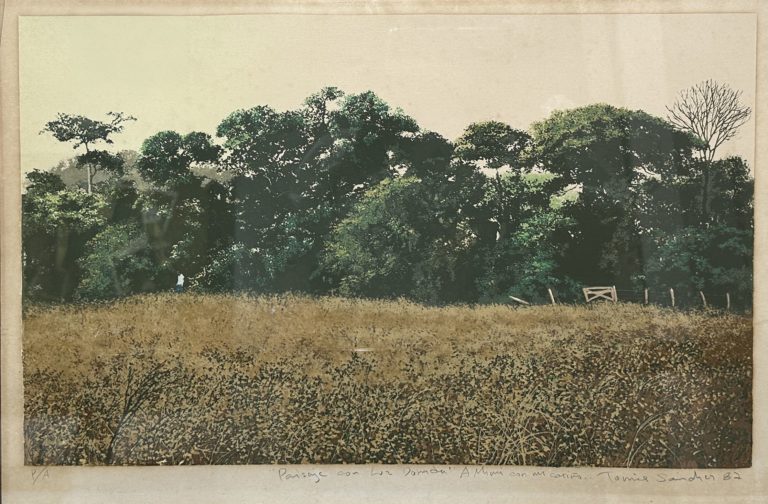 Paisaje con Luz Dorada, 1987