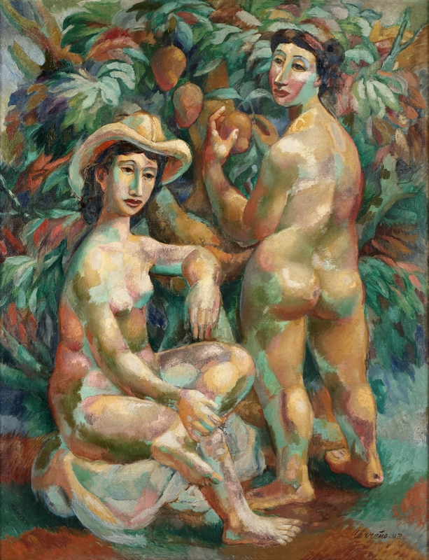 Desnudos con mango 1943